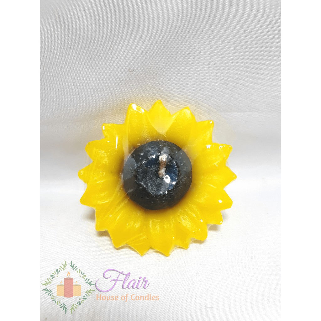 Flair Small Sunflower Floating Candle 4.2cm Tall