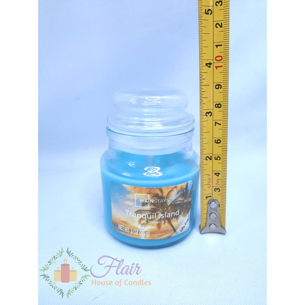 Mainstays Tranquil Island Scent Jar Candle 85g