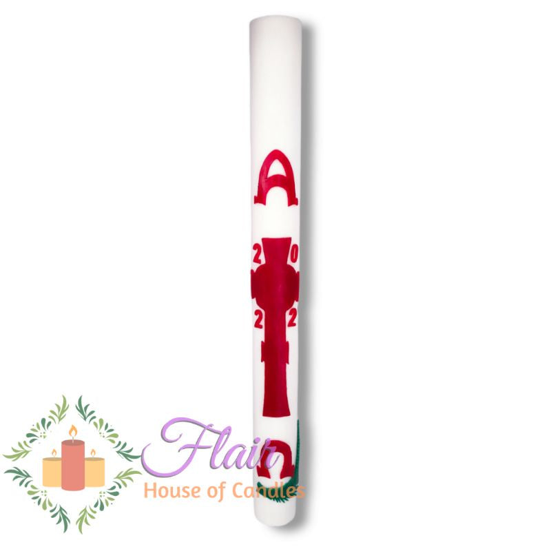 Flair 3 by 30 Inches Paschal Candle | Made to Order