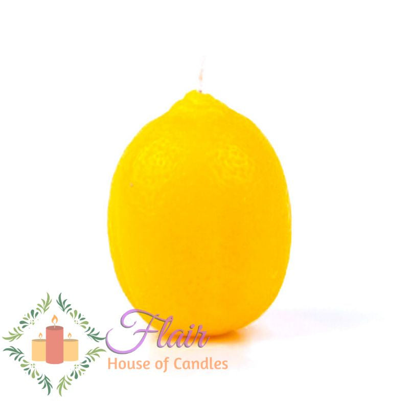 Lemon Fruit Candle 6.4cm Tall