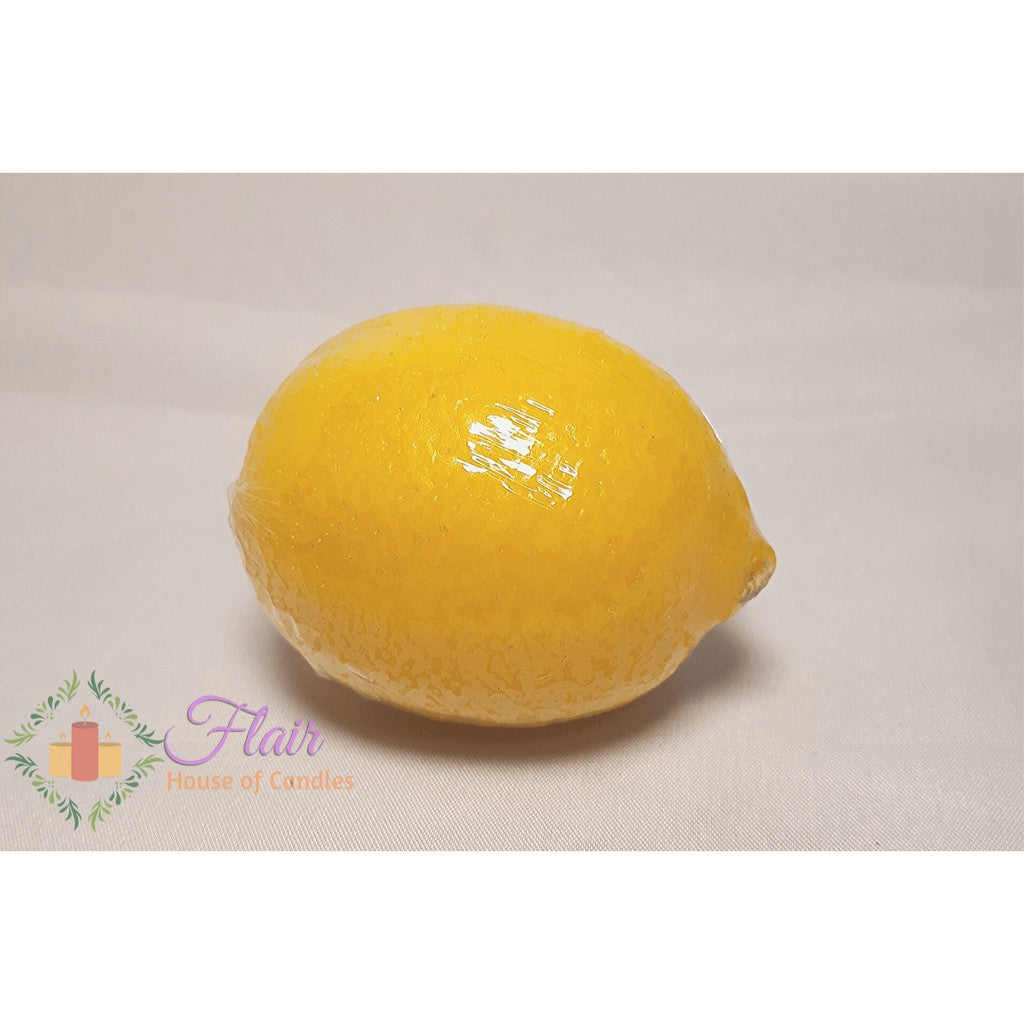 Lemon Fruit Candle 6.4cm Tall