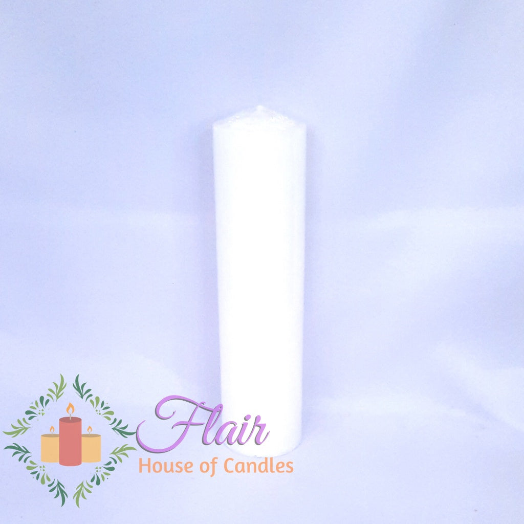 Divine Mercy Long Glass Candle 21cm Tall