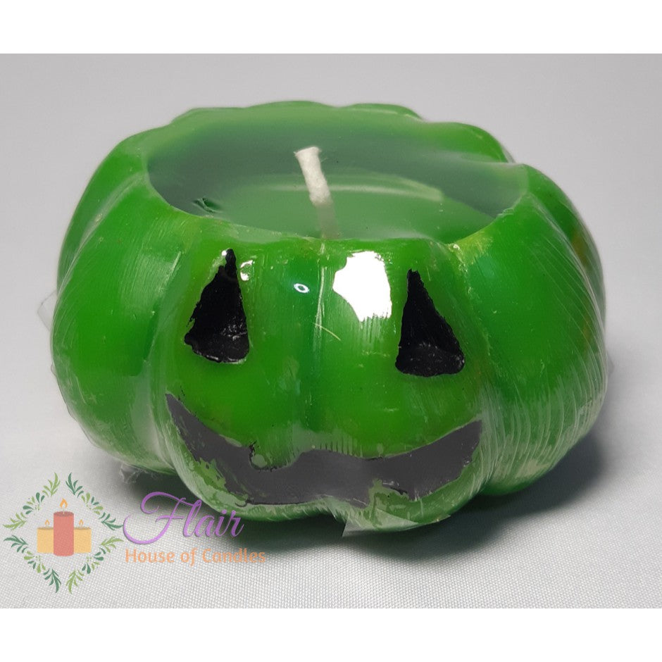 Halloween Party Pumpkin Candle with Face 5cm Tall