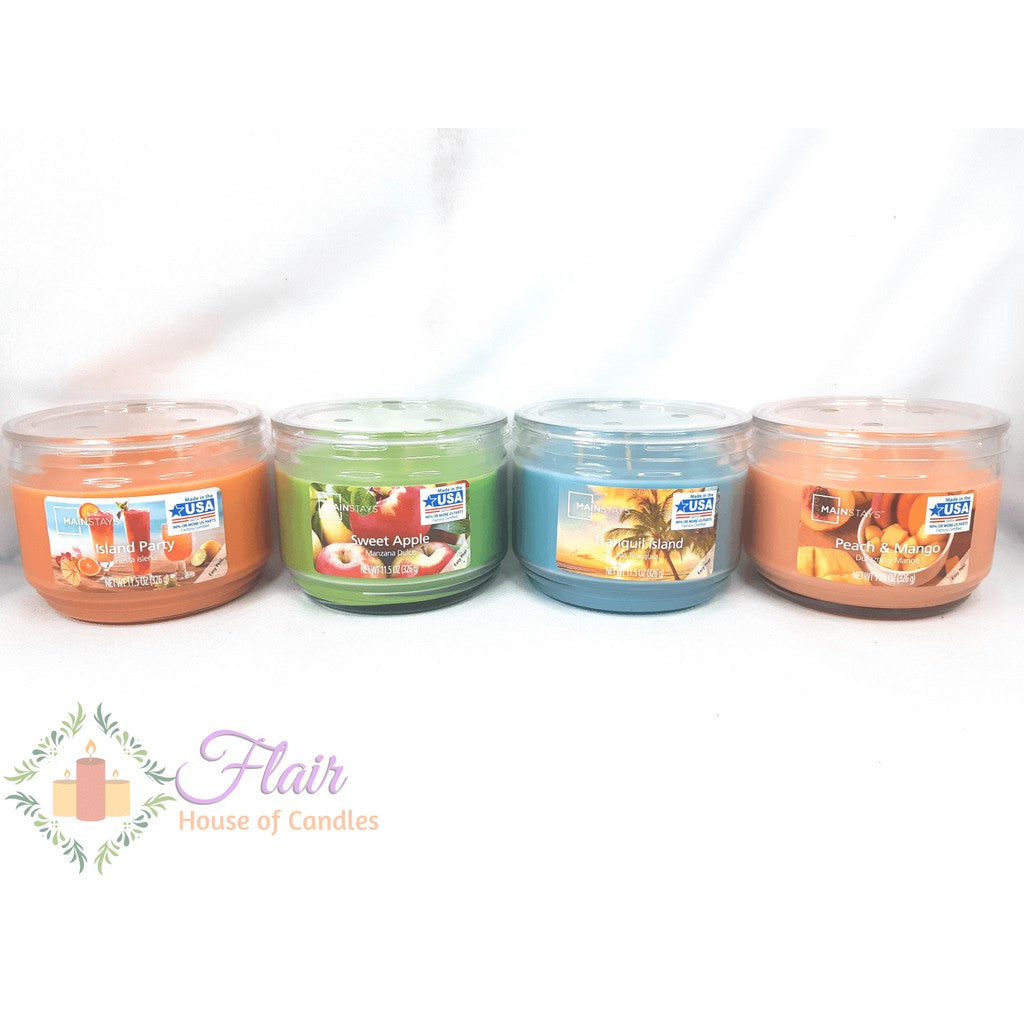 Mainstays Scented Jar Glass Candles 326g