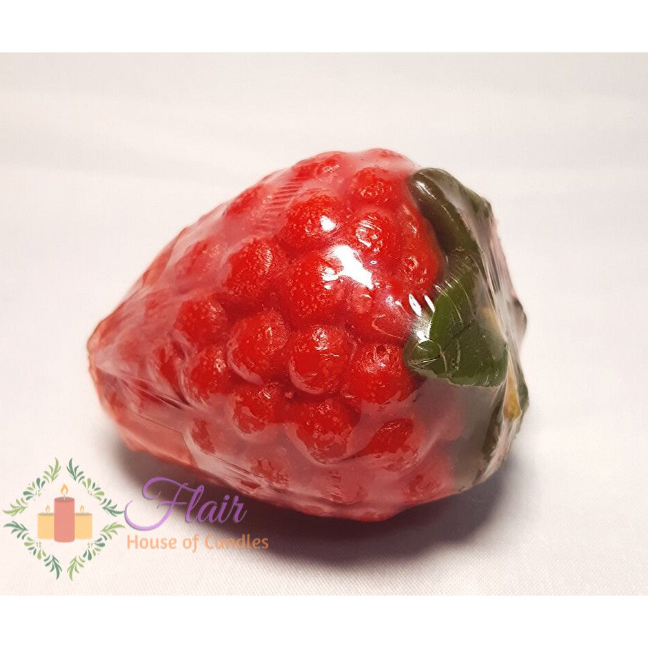 Raspberry Fruit Candle 5.6cm Tall