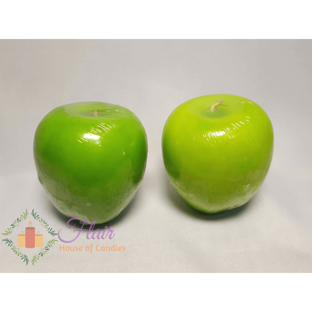 Green Apple Fruit Candle 6cm Tall