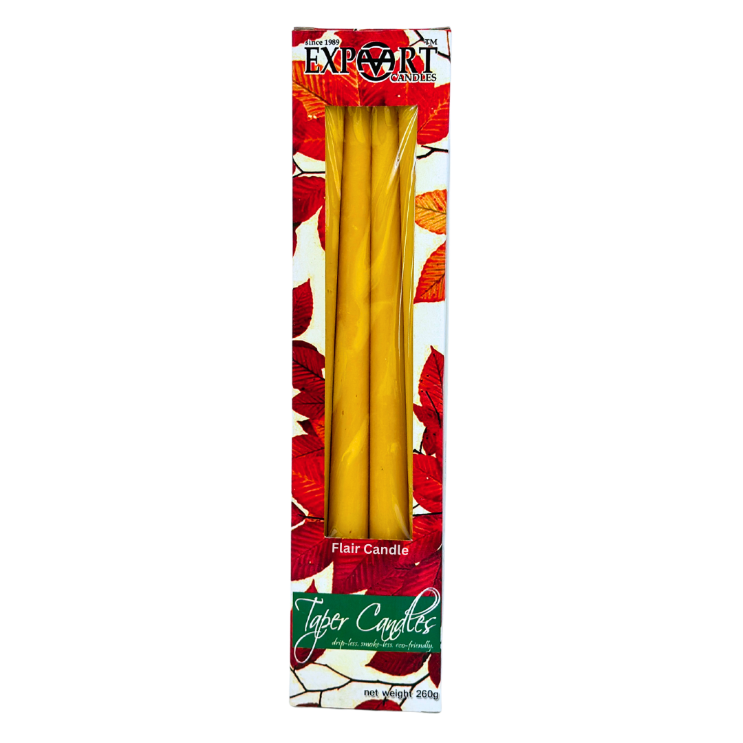 Export Colored Taper Candle 12 Inches | 4pcs Box