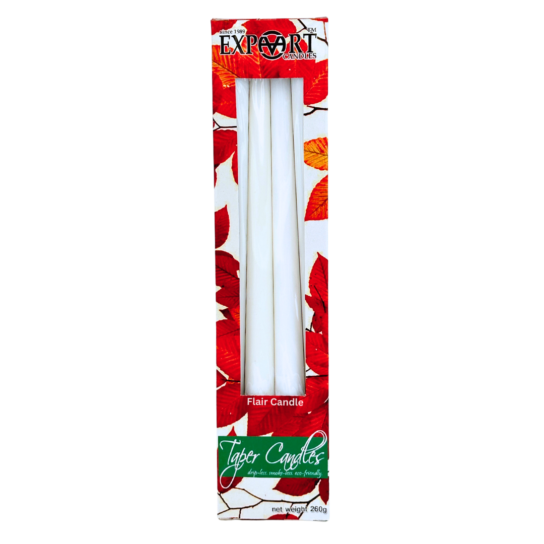 Export Colored Taper Candle 12 Inches | 4pcs Box