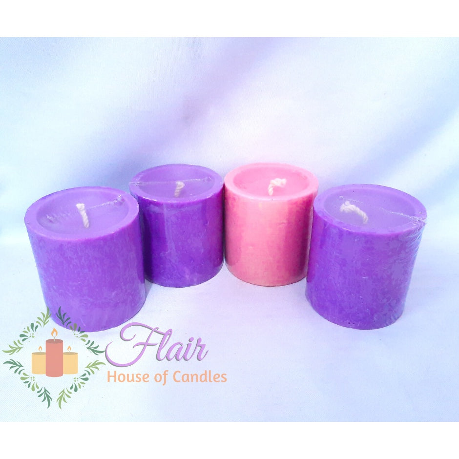 #713 Tomb Advent Candle Set 7.6cm Tall