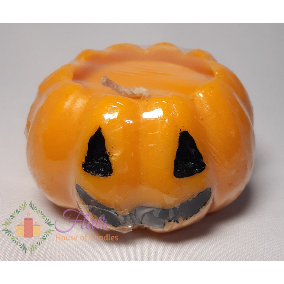 Halloween Party Pumpkin Candle with Face 5cm Tall