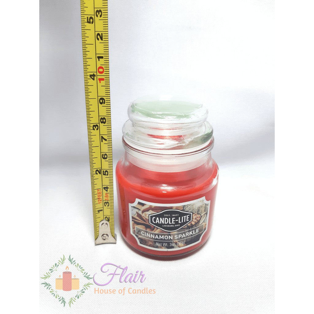 Candle-Lite Cinnamon Sparkle Scent Candle Jar 85g