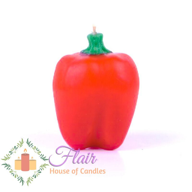 Bell Pepper Vegetable Candle 8cm Tall