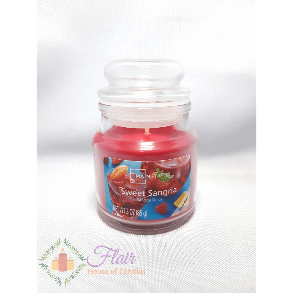 Mainstays Premium-Grade Scented Jar Glass Candle 85g