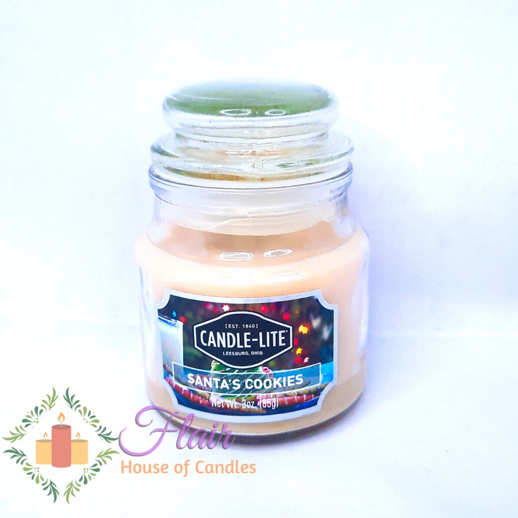 Candle-Lite Santa's Cookies Scent Candle Jar 85g