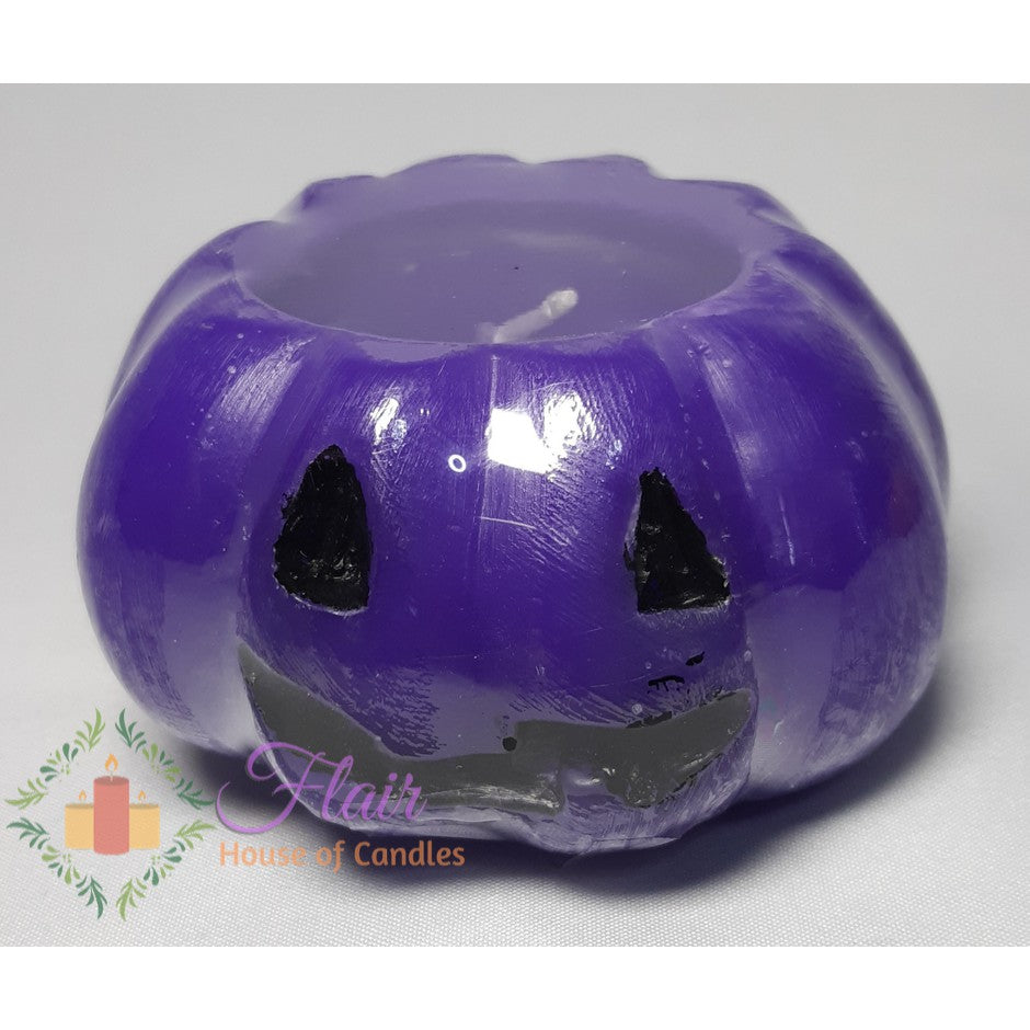 Halloween Party Pumpkin Candle with Face 5cm Tall