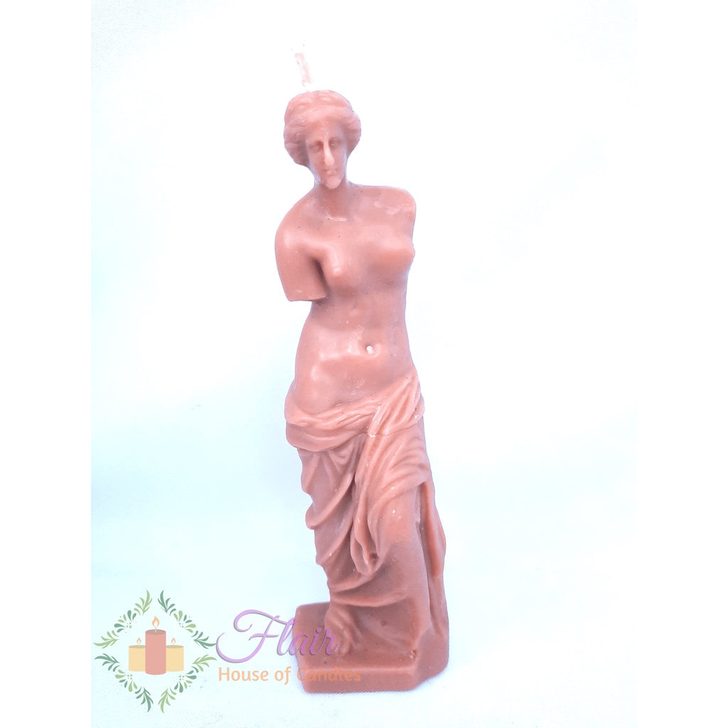 Venus Colored Statue Candle