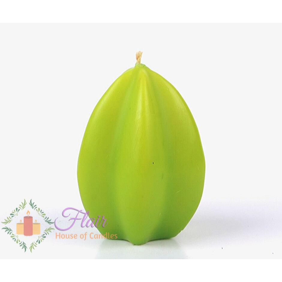 Starfruit Fruit Candle 8.2cm Tall