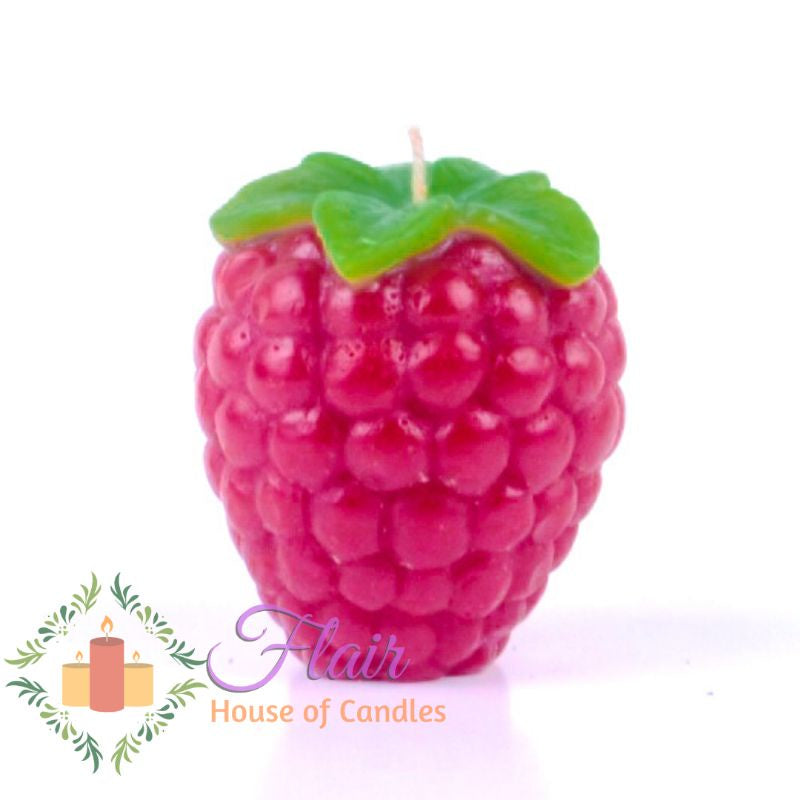 Raspberry Fruit Candle 5.6cm Tall