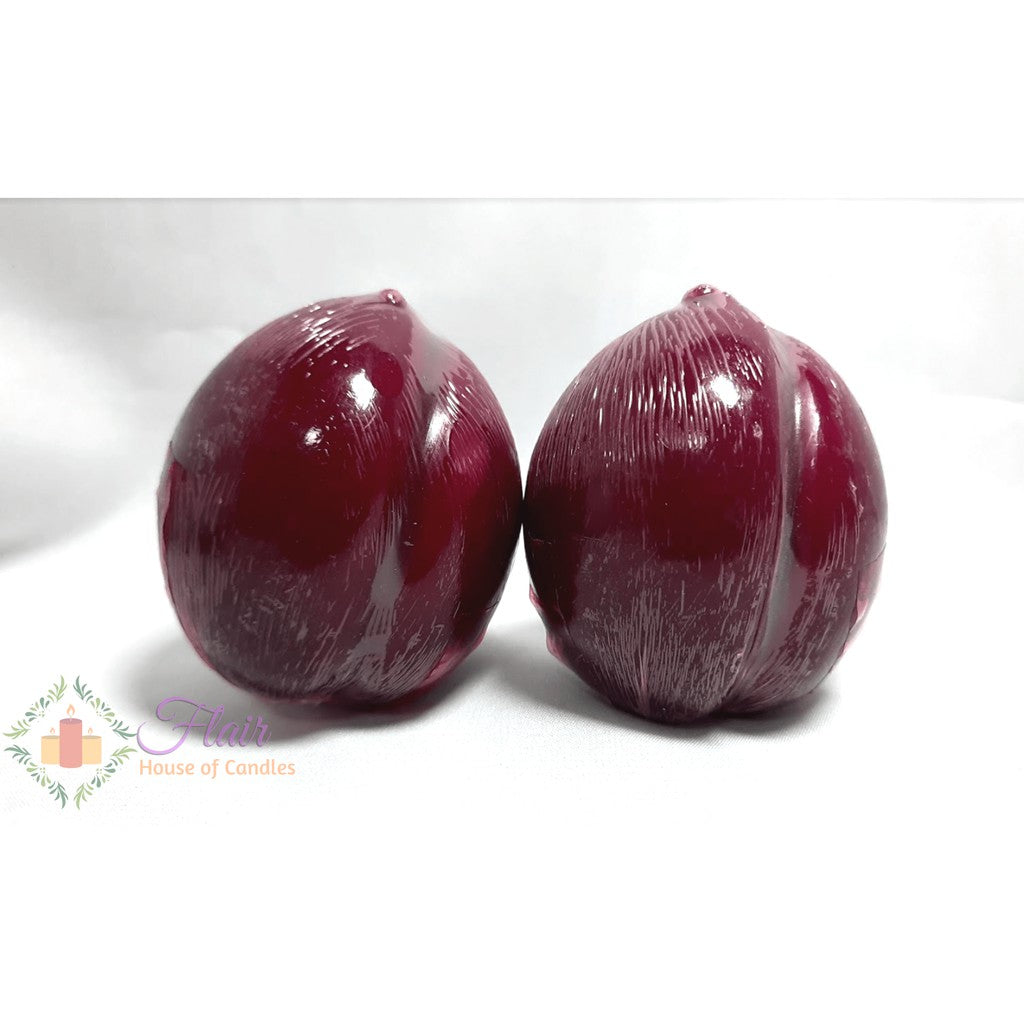 Plum Fruit Candle 5.5cm Tall