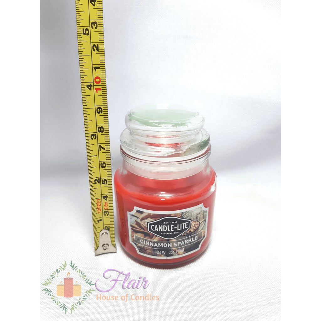 Candle-Lite Cinnamon Sparkle Scent Candle Jar 85g