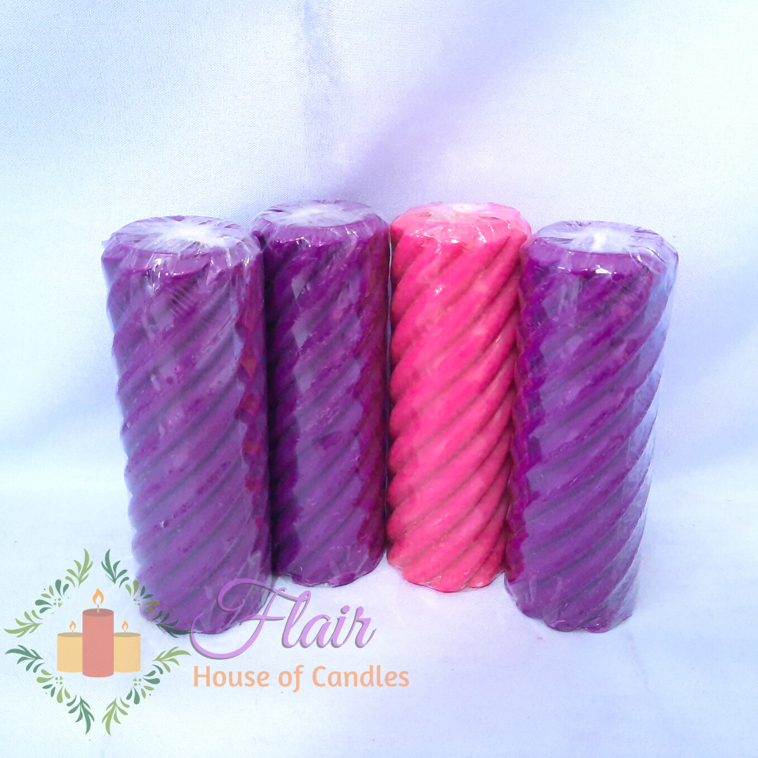 #708 Advent Spiral Candle Set