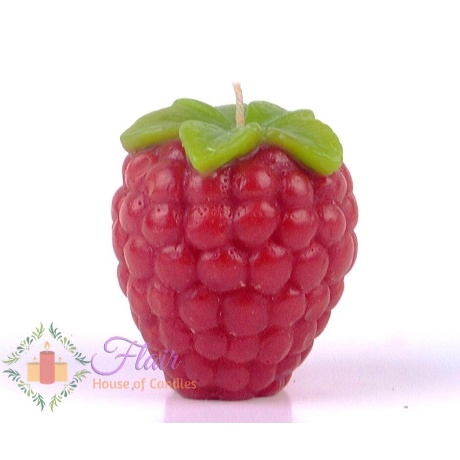 Raspberry Fruit Candle 5.6cm Tall