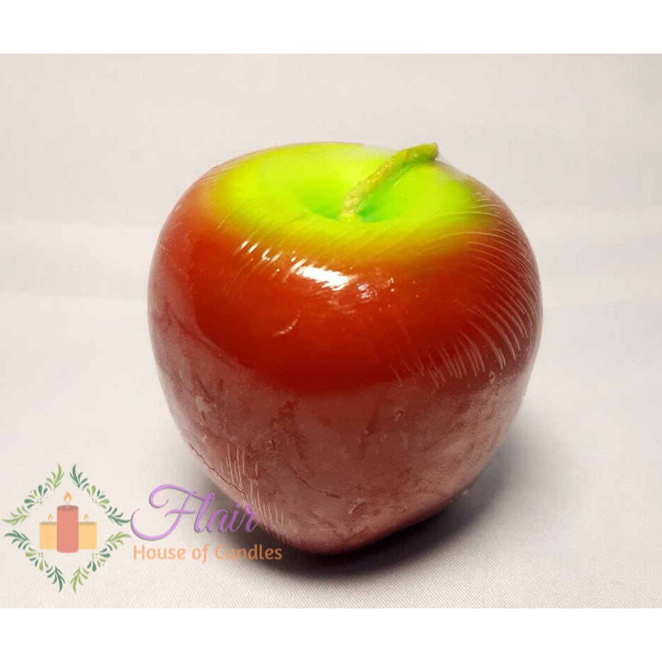 Red Apple Fruit Candle 6cm Tall