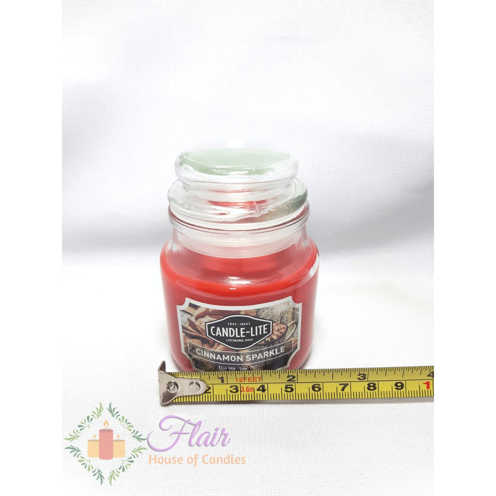 Candle-Lite Cinnamon Sparkle Scent Candle Jar 85g