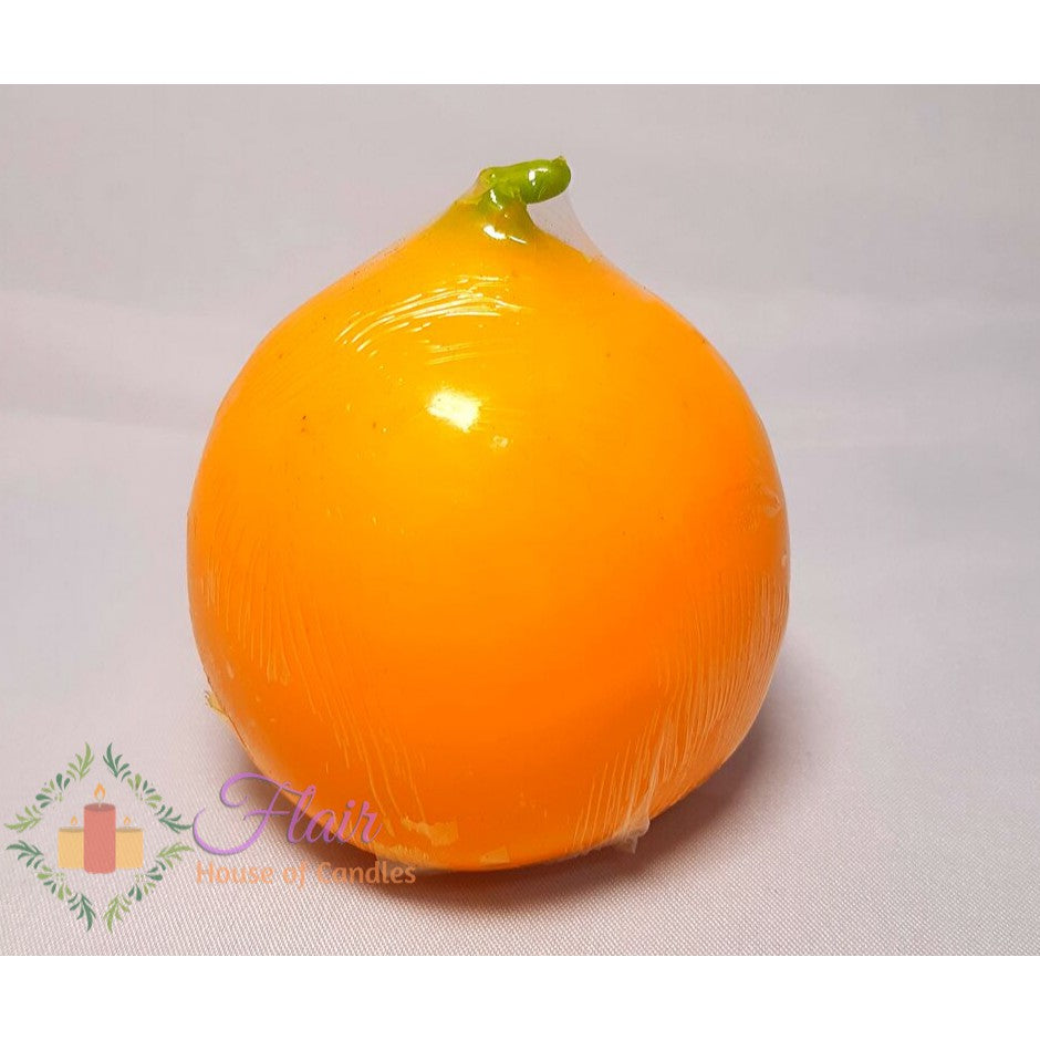 Orange Fruit Candle 5.4cm Tall