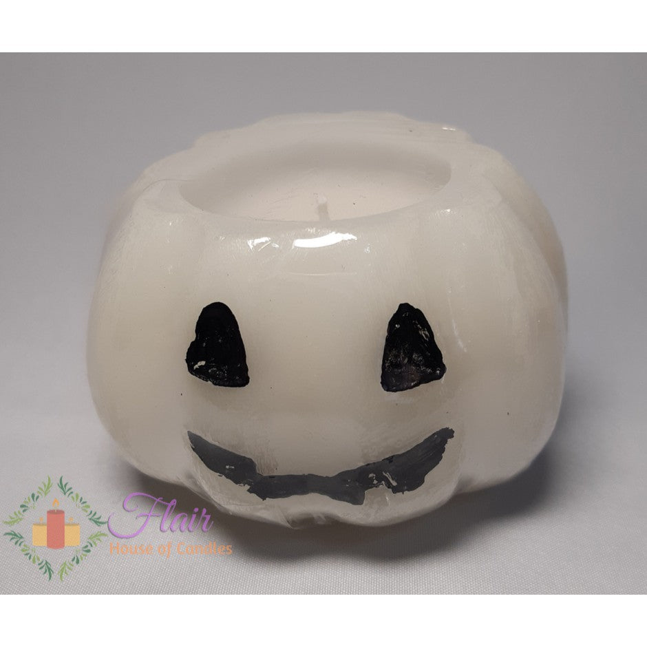 Halloween Party Pumpkin Candle with Face 5cm Tall