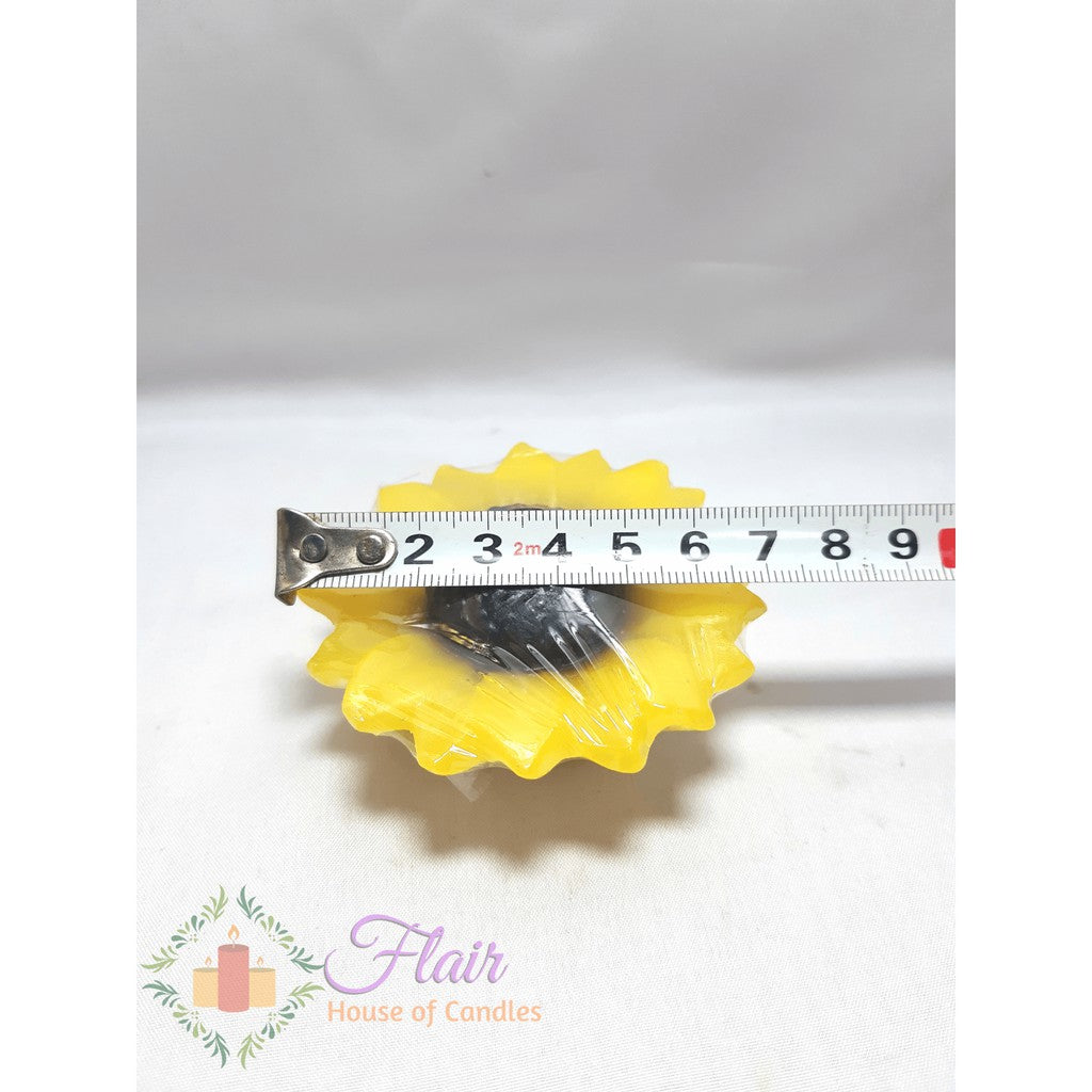 Flair Small Sunflower Floating Candle 4.2cm Tall