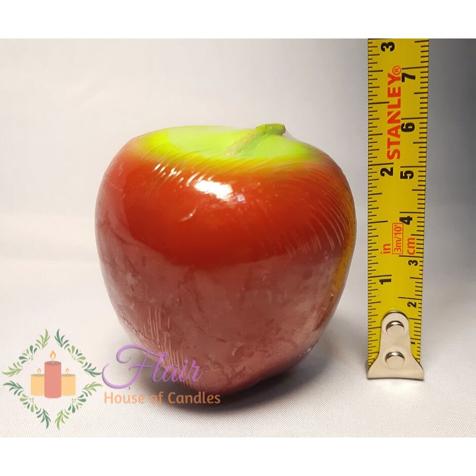 Red Apple Fruit Candle 6cm Tall