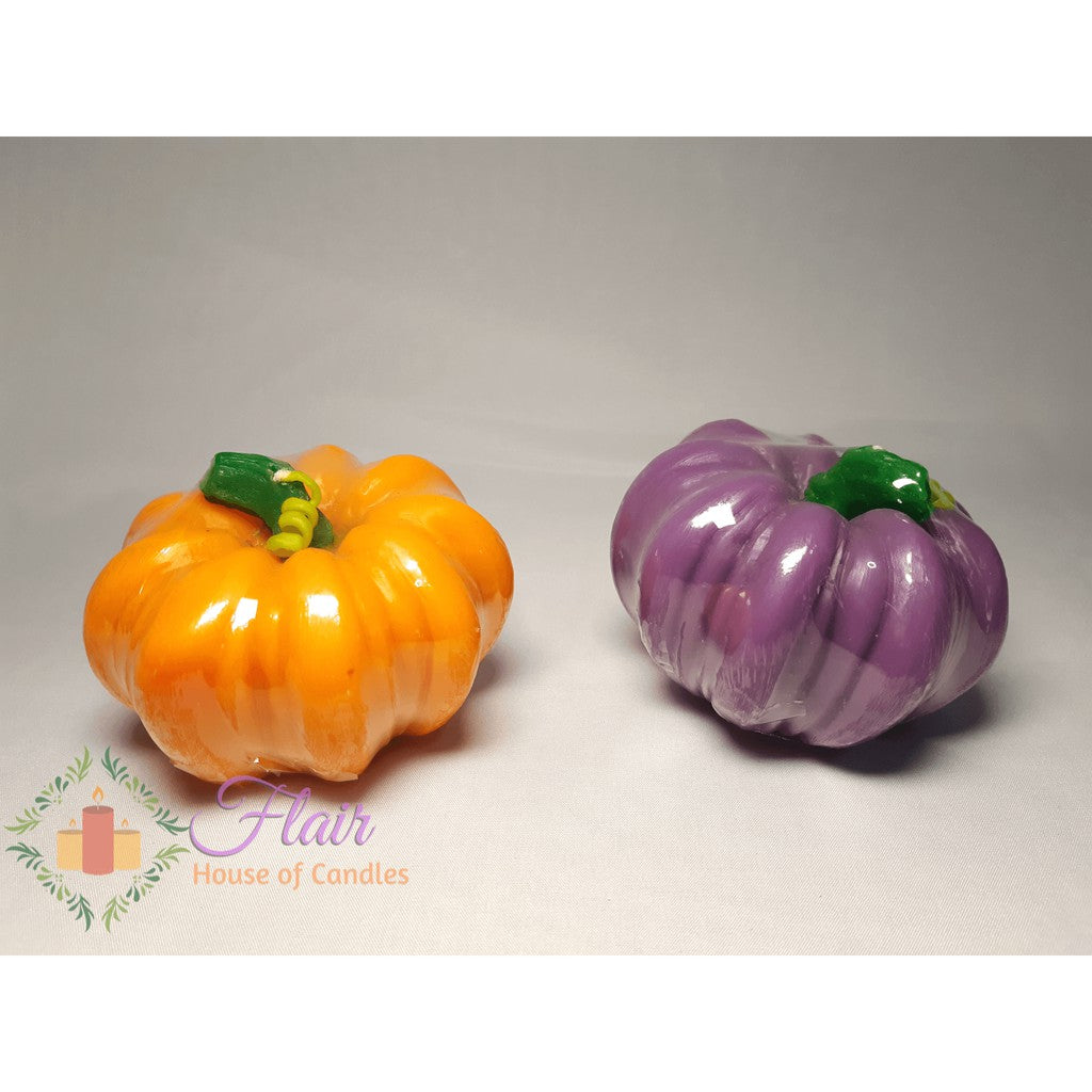 Halloween Party Vegetable Pumpkin Candle 6cm Tall