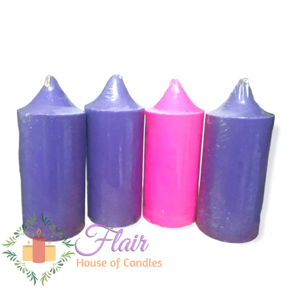 #509 Tomb Advent Candle Set 18cm Tall