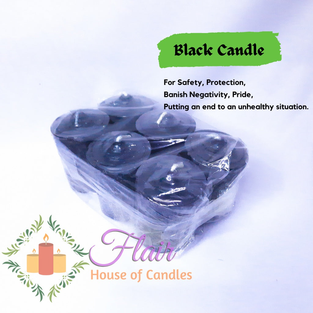 Flair Vigil Colored Wishing Candles | 6pcs Pack 5.5cm Tall