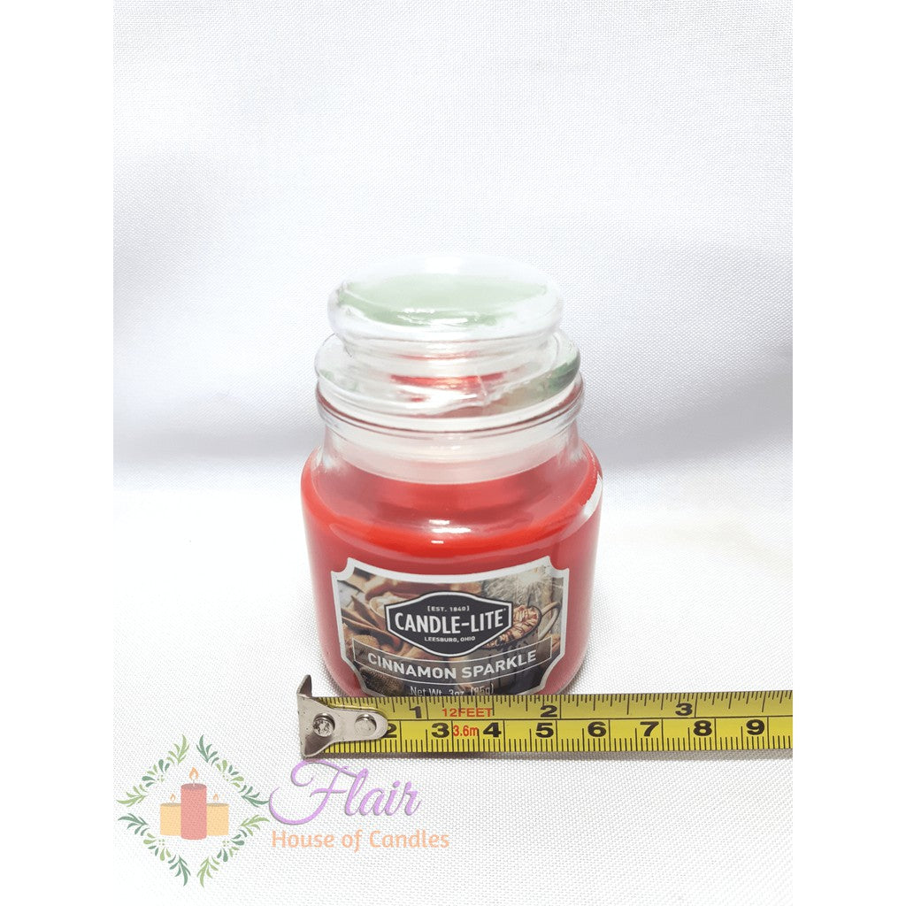 Candle-Lite Cinnamon Sparkle Scent Candle Jar 85g