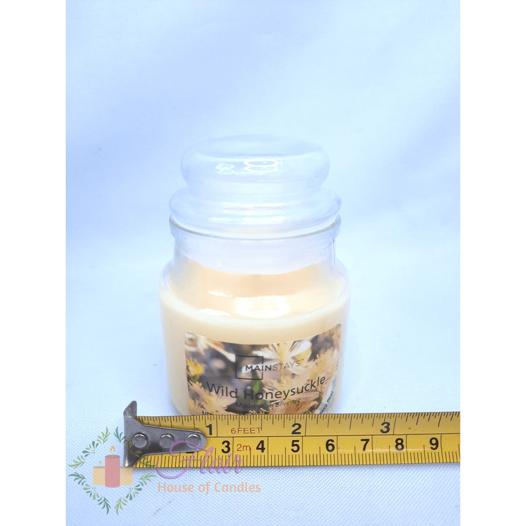 Mainstays Wild Honeysuckle Scent Jar Candle 85g