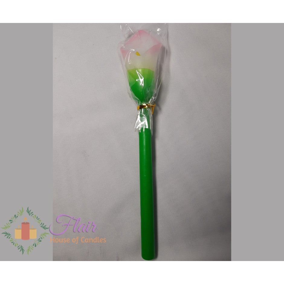 Flair Calla Lily Citronella Scented Candle 20cm Tall