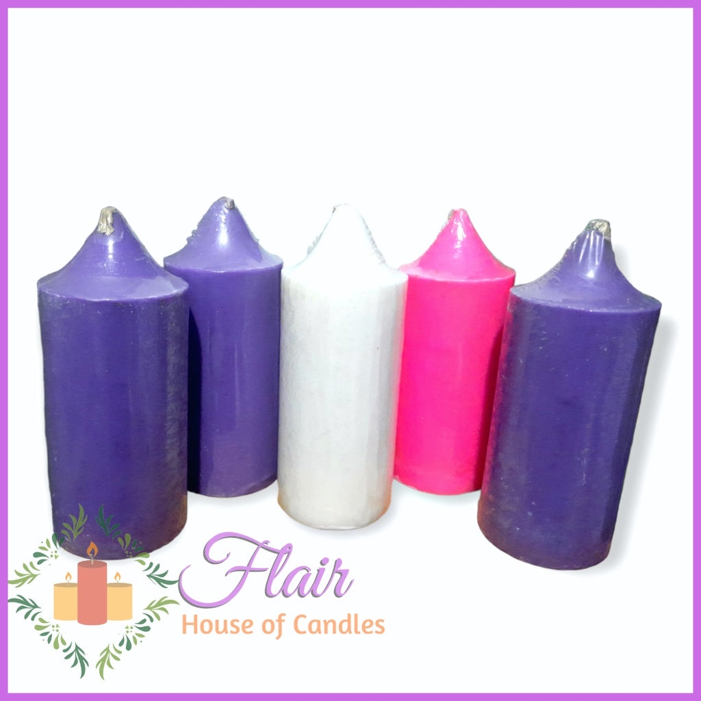 #509 Tomb Advent Candle Set 18cm Tall